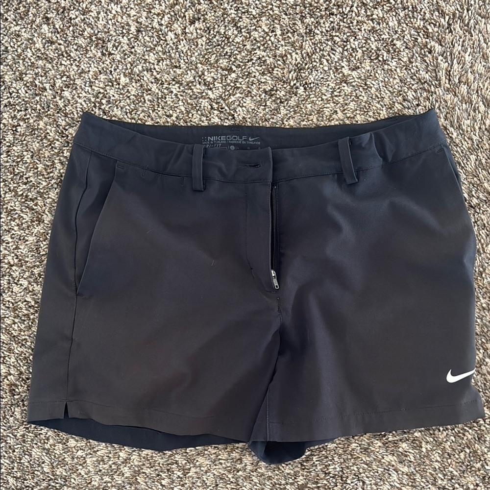 Nike Black golf shorts